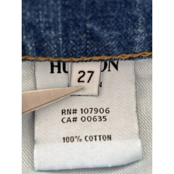 Hudson Tori Slouch Shorts Angeleno Sz 27 Raw Hem Button Fly Sold Out REVOLVE - Picture 4 of 8